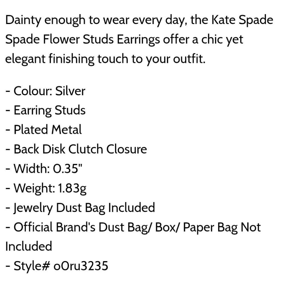 Kate Spade New York Spades & Studs Metal Studs - Picture 5 of 7